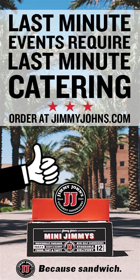 (919) 775-1175. . Jimmyjohns com catering